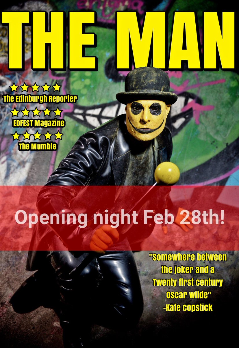 hail2THEMAN's tweet image. MANifestation is close. Ready to MANup wellington? @Cavern_Club_nz @capcomedy @HumorousArts @laughclubnz @NZFringe #nzfringe