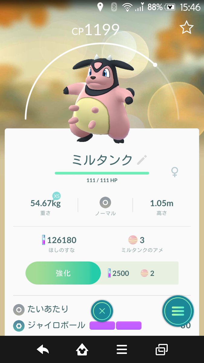 ポケモンgo ミルタンクが激レアすぎて金銀図鑑コンプリートの壁に ミル姉ダッシュあるぞ ポケモンgo攻略まとめ速報