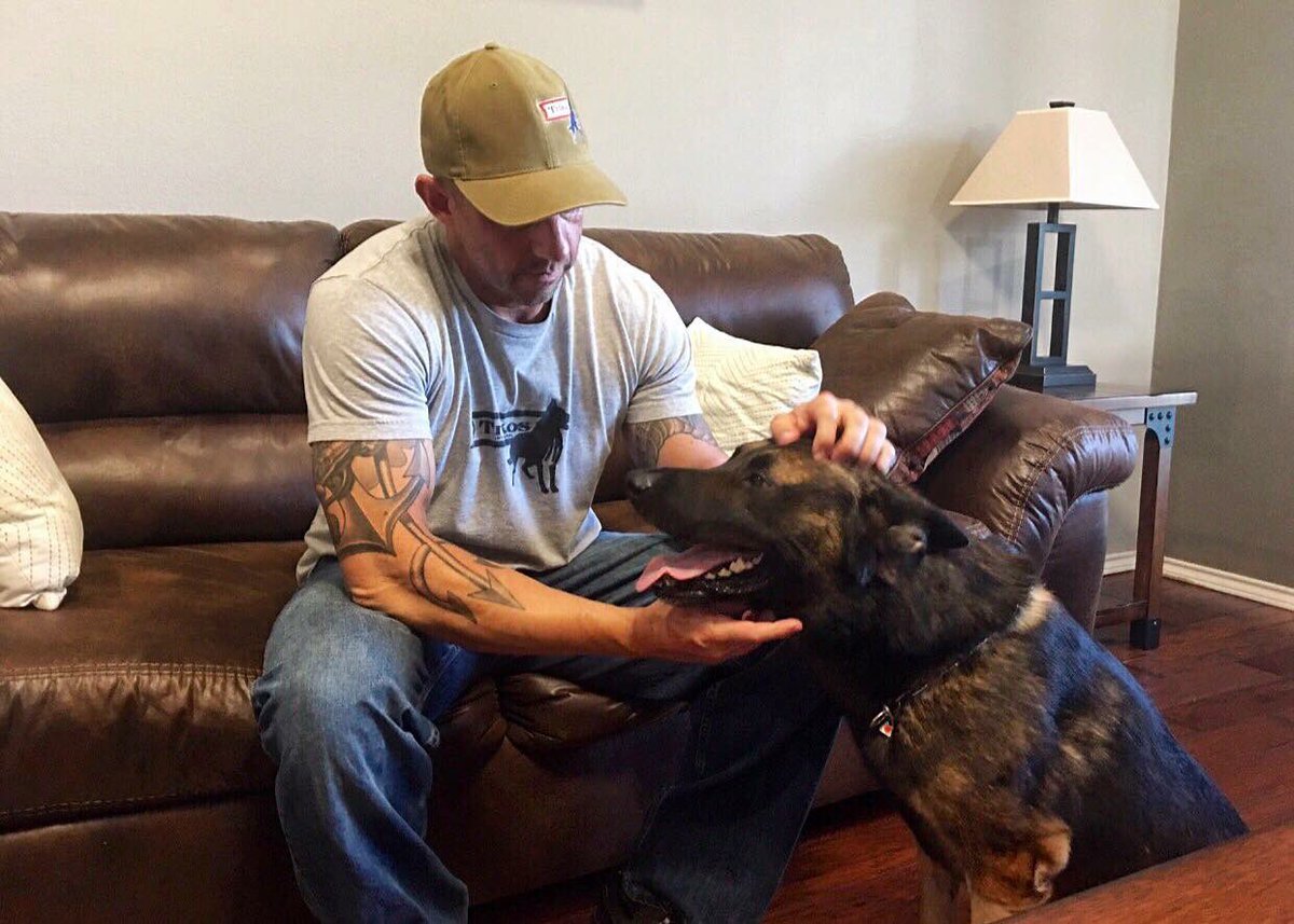 MRitland's tweet image. Happy #NationalLoveYourPetDay!  Here is a photo of Tino &amp;amp; I. Make sure you give them an extra treat and spend a little extra time with them!