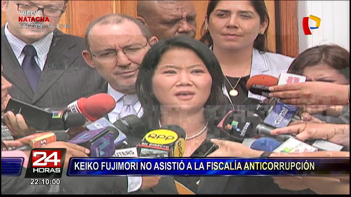 PTV_Noticias's tweet photo. [EN VIVO] Keiko Fujimori no asistió a la Fiscalía Anticorrupción. Mira #24horasEC ► https://t.co/gj7lGwGLNU https://t.co/Pax8HLLl6s