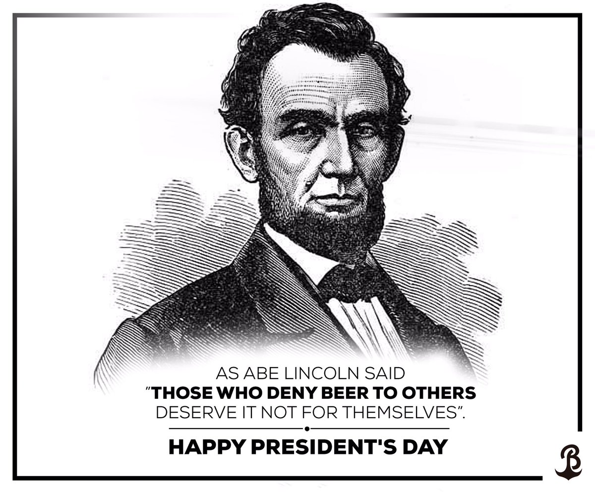 We agree with that! Happy President's Day #ShareBeer #WeLoveBeer #PresidentsDay #BornInMiami #ShareABousa #BousaIsComingToTown