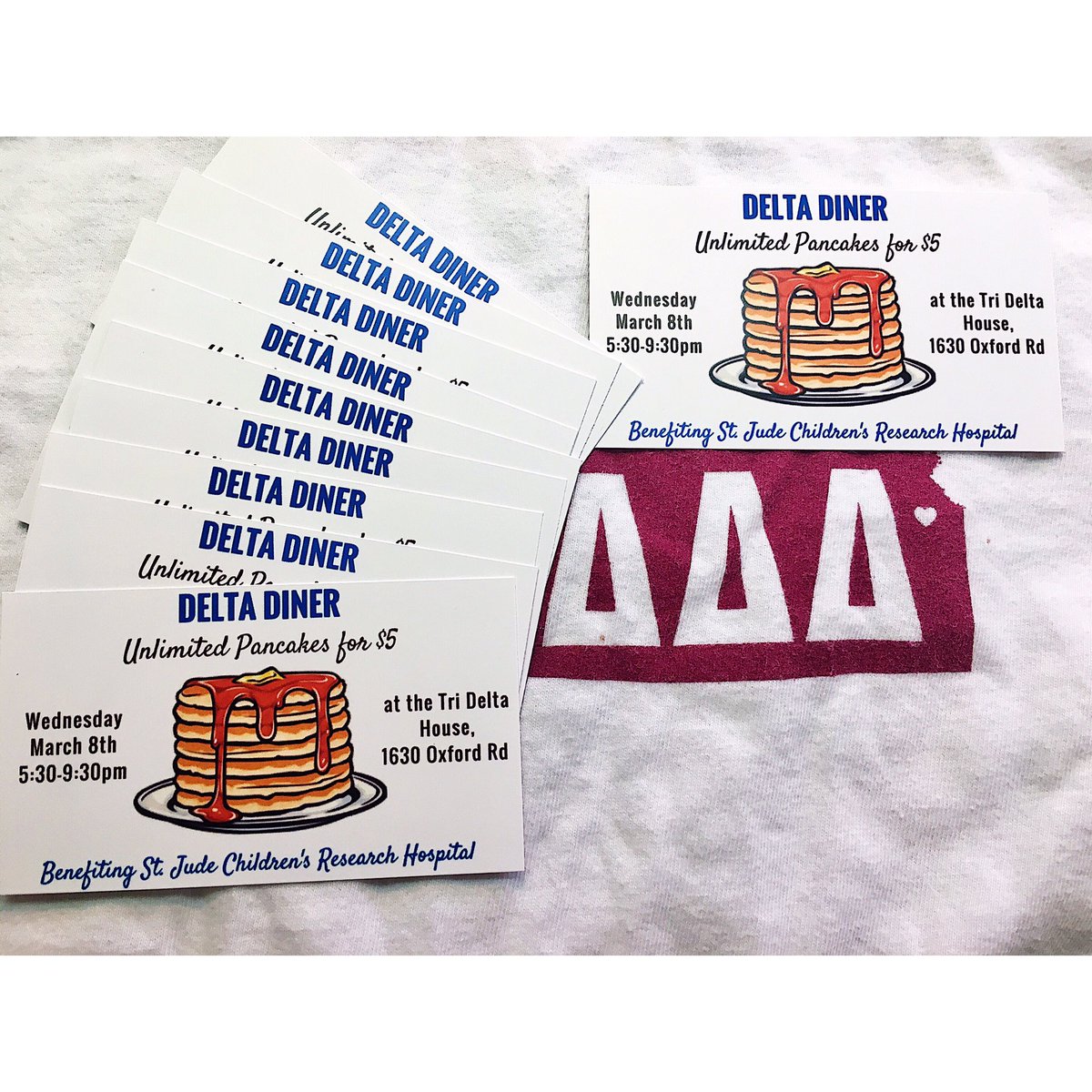 KUTriDelta's tweet photo. Make March 8th your Spring Break diet "cheat day" and come pig out with us at our annual Delta Diner! 
{more info on our Facebook page} https://t.co/4HWpElzymA