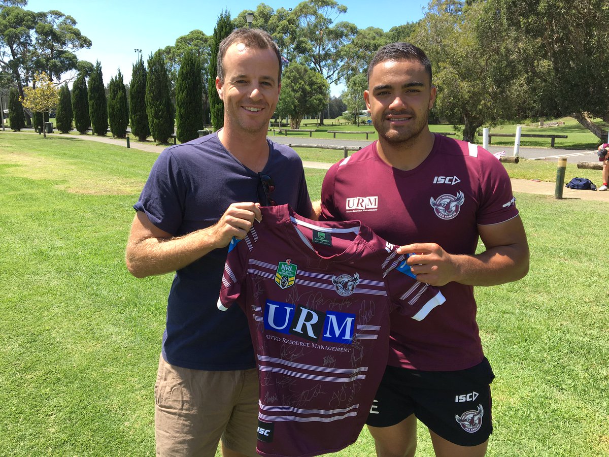 adampeacock3's tweet photo. Huge thanks @SeaEagles we're auctioning off a signed 2017 Manly jersey for Run The Beaches for Hannah (link in bio)
https://t.co/aZx5Y57Krr https://t.co/VNX4g7UR1f