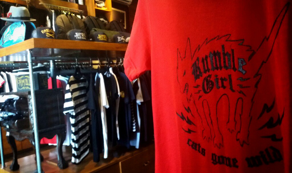 "Cats Gone Wild". Seek @rumble_girl brand new design, at #RUMBLEEMPIRE Jl. Teuku Umar 155A Denpasar - BALI