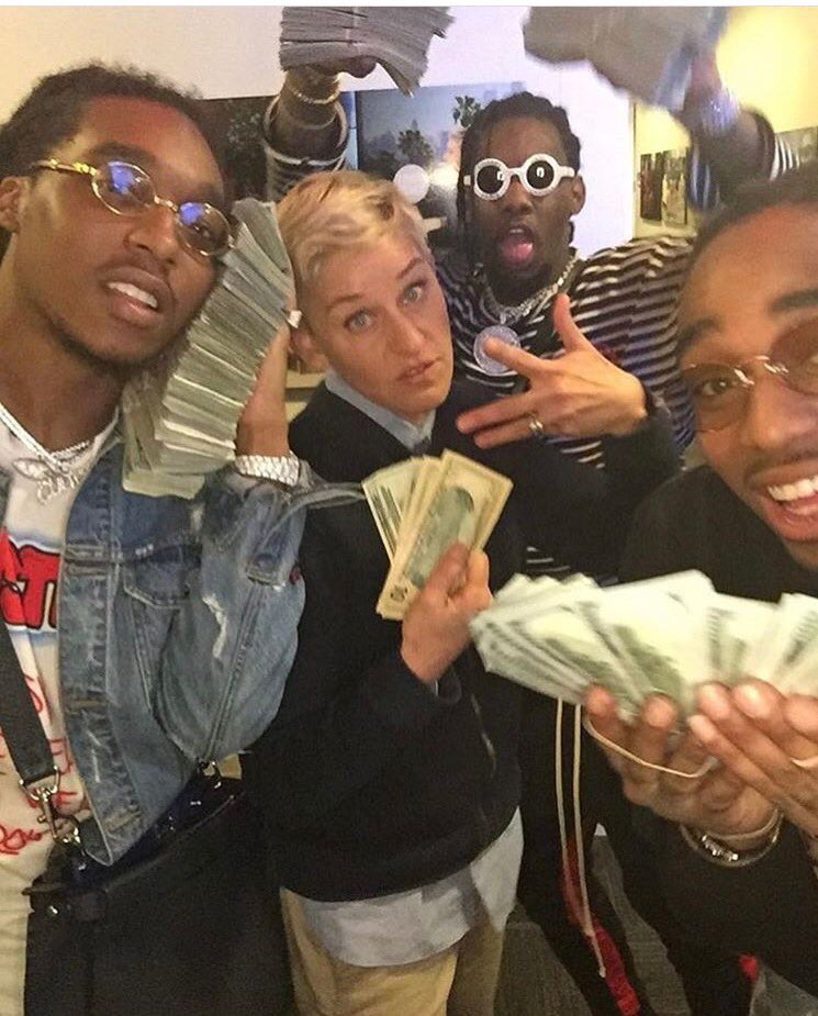 QU4V0's tweet photo. E L L E N @TheEllenShow https://t.co/iwRigQQiuv