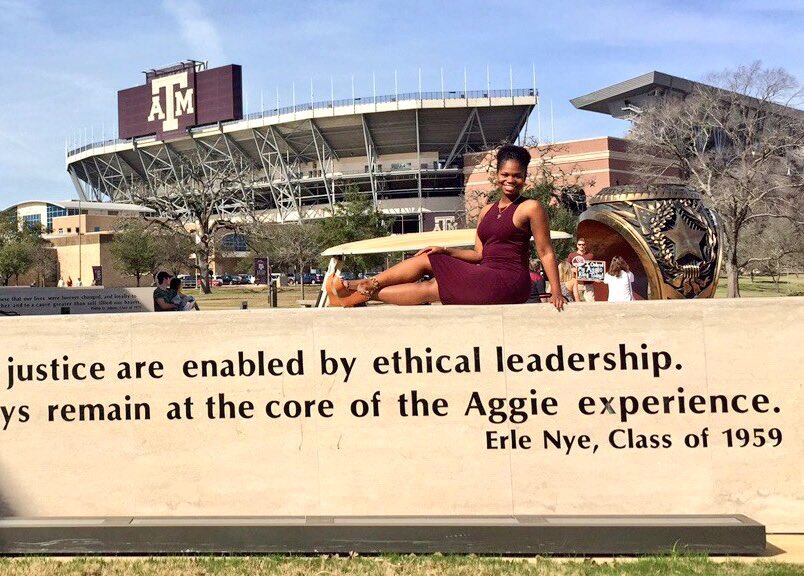 TAMUMANRRS's tweet photo. This Presidents Day we take the time to recognize Jelisa Fields for all of her hard work and dedication to leading our chapter! https://t.co/oztBYUmYQD