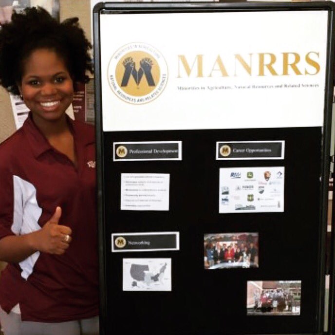 TAMUMANRRS's tweet photo. This Presidents Day we take the time to recognize Jelisa Fields for all of her hard work and dedication to leading our chapter! https://t.co/oztBYUmYQD