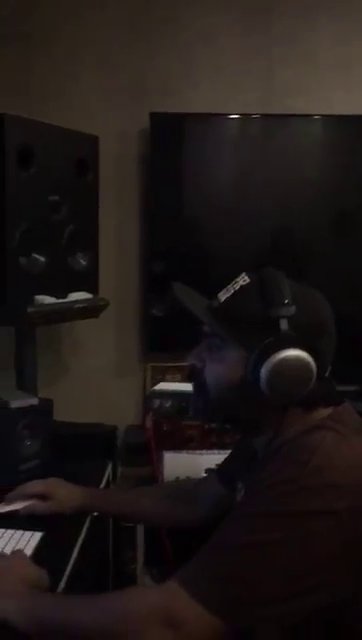 V2Cinemas's tweet photo. @iam_str  recording and @anirudhofficial is singing for @iamsanthanam 's  #SakkaPoduPoduRaja https://t.co/SFruGzVHJ3