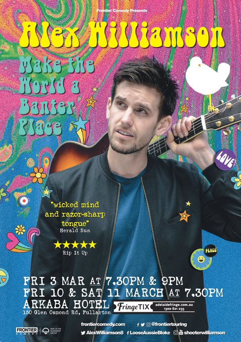 Less than 2 weeks til me new show debuts at Adelaide Fringe, tickets here: https://t.co/iqaRI97KDL https://t<a href="/tag/tombrady"class="tags"><span>#tombrady</span></a><a href="/tag/nflplayoffs"class="tags"><span>#nflplayoffs</span></a><a href="/tag/buccaneers"class="tags"><span>#buccaneers</span></a>