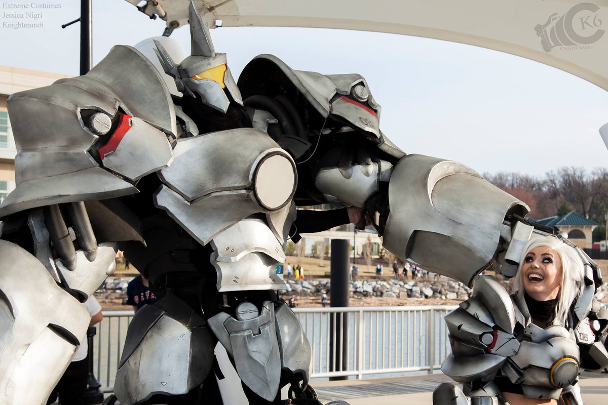 italktogh0sts's tweet photo. When Reinhardt and Reinhardt meet. It's pretty cute tbh.
Cosplayers; @OJessicaNigri &amp; @extremecostumes
Photos by Sorairo-Days &amp; Knightmare6 https://t.co/1X0FPRsjcI