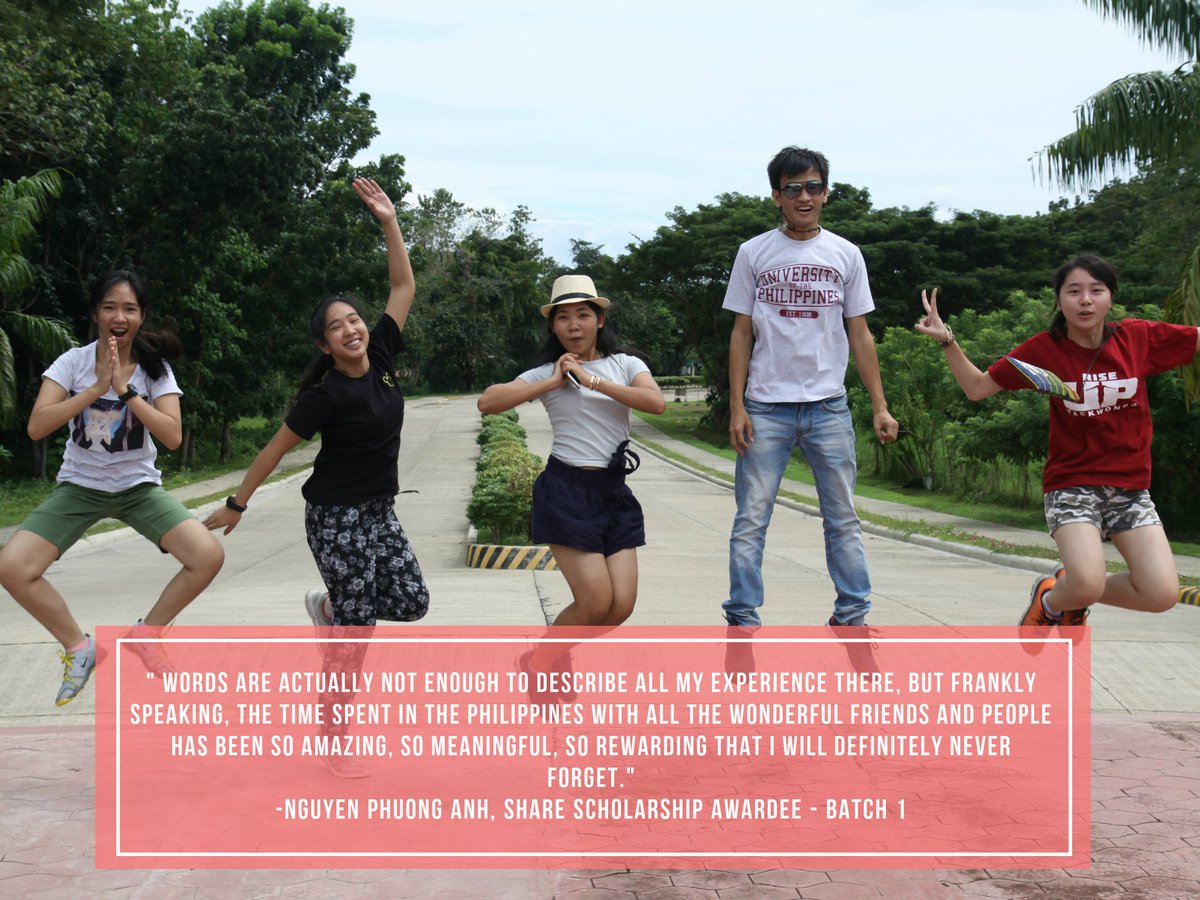 SHAREscholar's tweet photo. Studying abroad is such an unforgettable experience! Don't miss your chance to study abroad in another ASEAN country #studyinasean https://t.co/r2LGuJTLKf