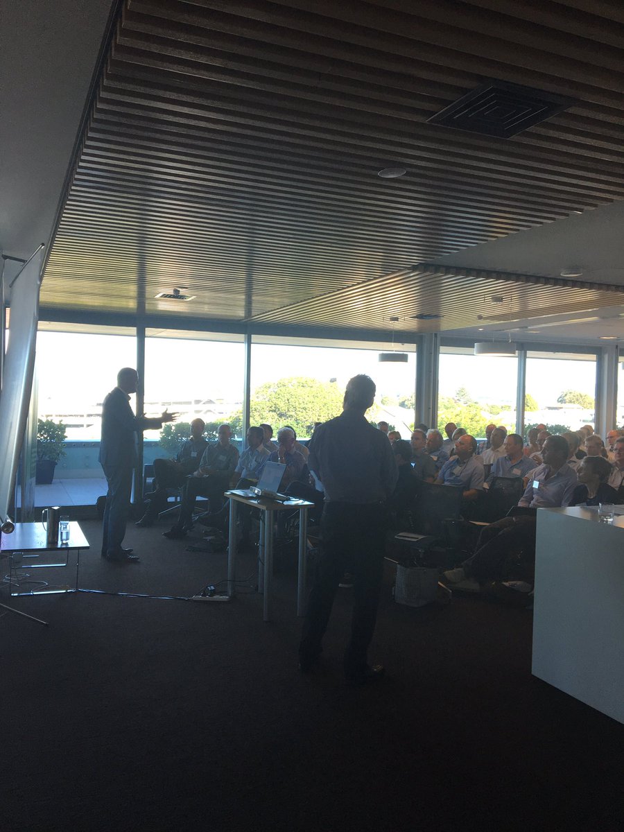 <a href="/toddmullerBoP/">Todd Muller</a> speaking to a full house about education and #entrepreneurism at tonight's <a href="/EnterAngels/">Enterprise Angels NZ</a> member meeting. #investNZ