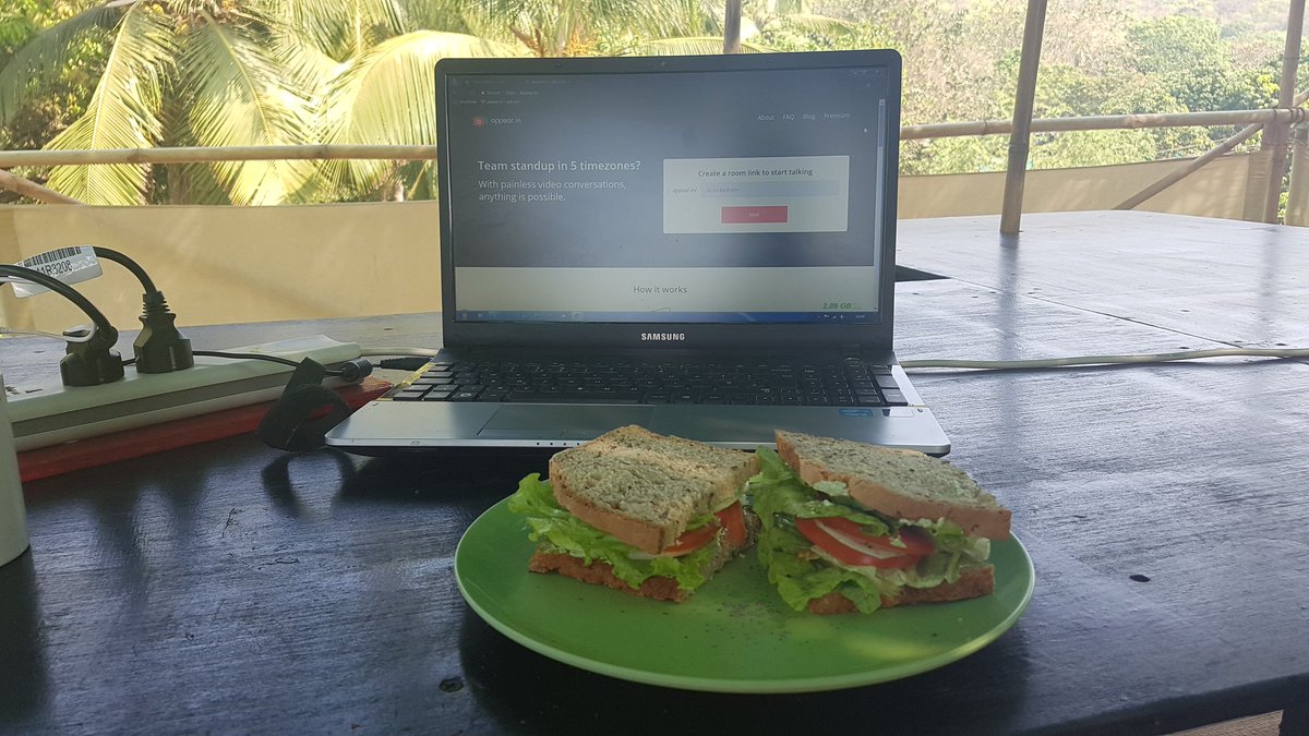 The breakfast of winners...