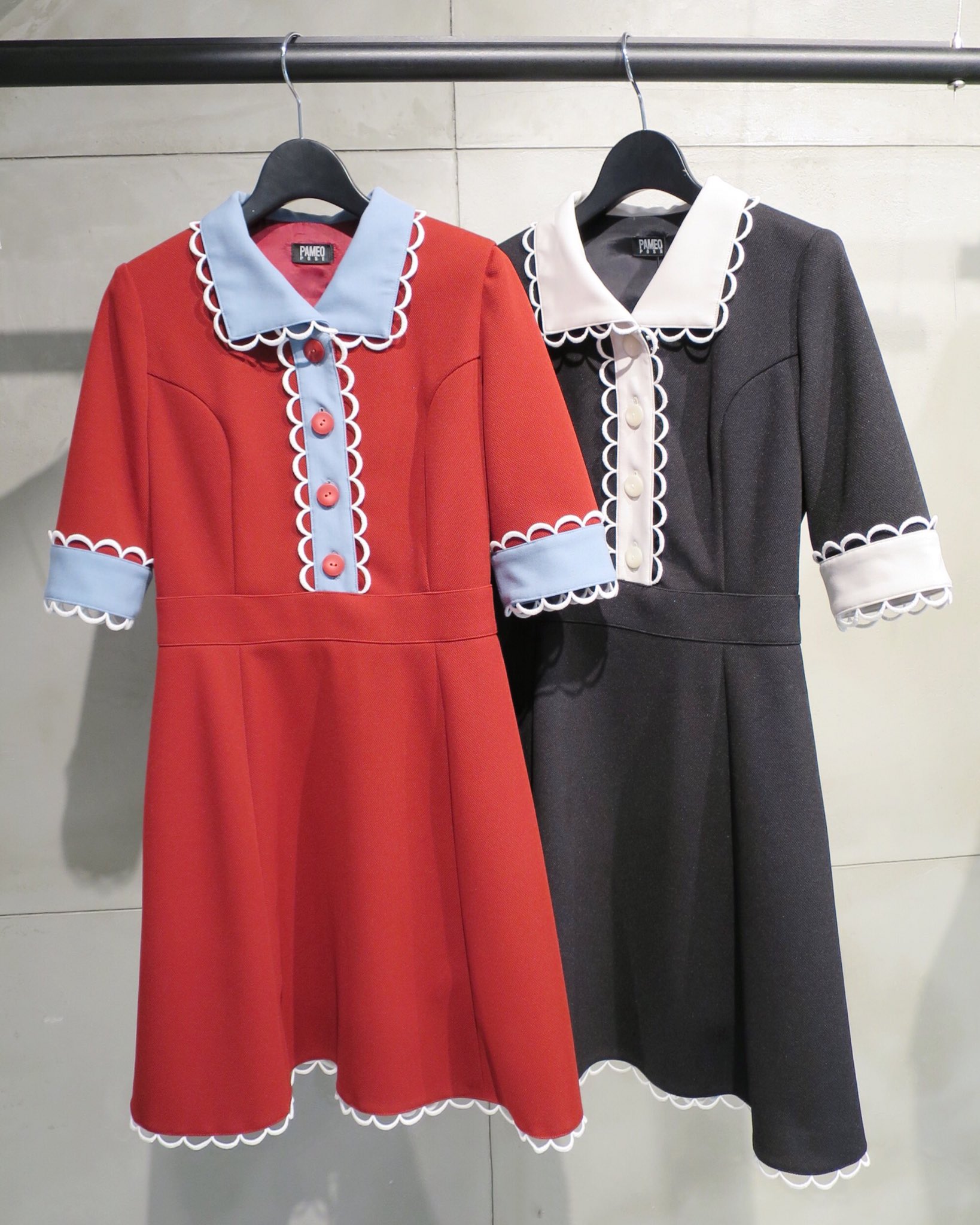 Pameo Pose 半袖ワンピース Ruban La Nina Dress Pameo Pose 半袖ワンピース Ruban La Nina Dress ONE-PIECE