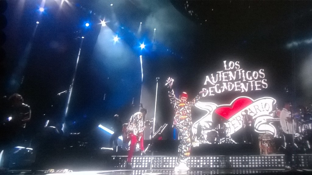 #ArtistaDelFestival #LosAutenticosDecadentes y su talento bohemio