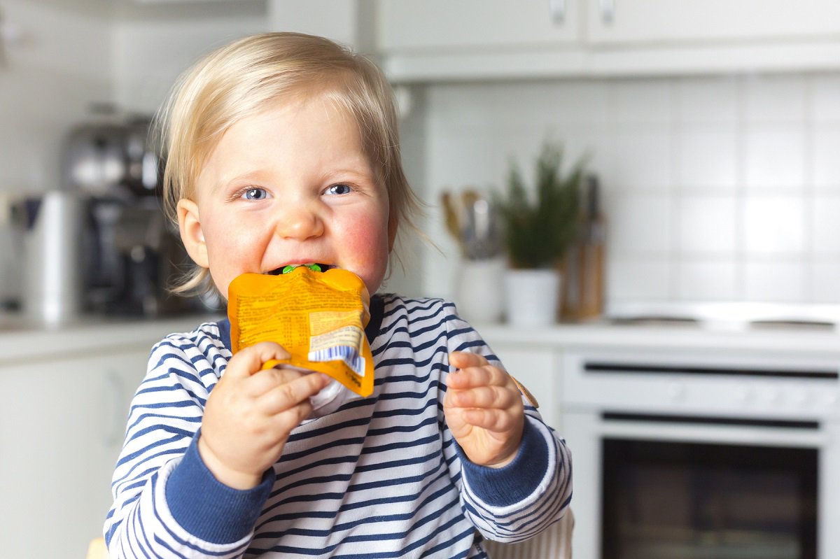 Pouch Baby food