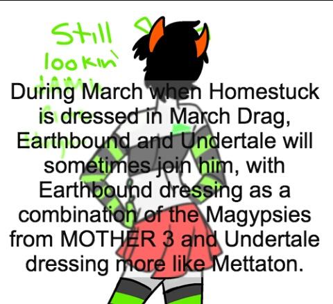 HomestuckF's tweet image. It's almost march