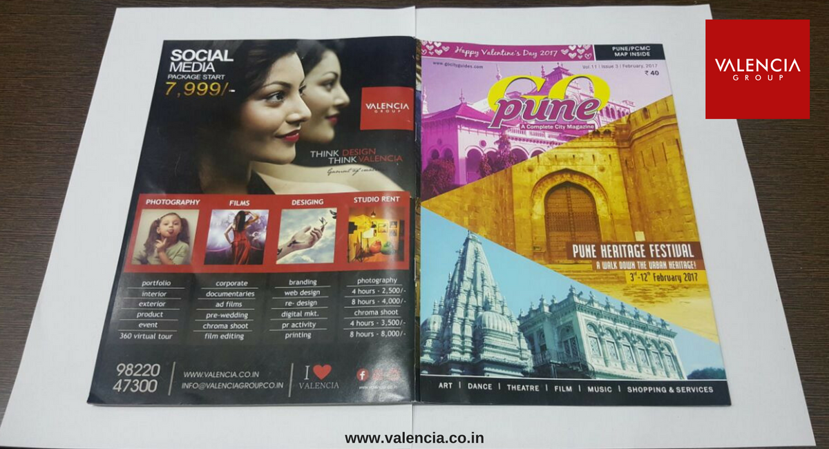 valencia_grp's tweet photo. The #February2017 edition of Pune's leading #GoPuneMagazine features Valencia Group!
#ILoveValencia #Photography #CorporateFilms #Pune https://t.co/MfHqaALO7l