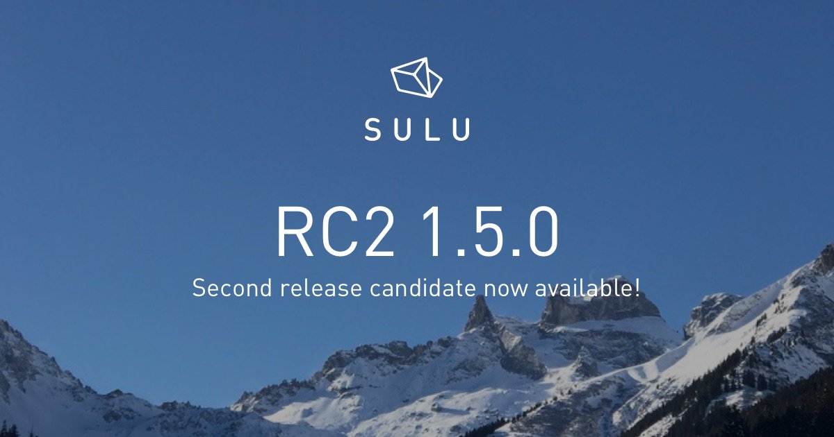 sulu's tweet photo. Good morning. Grab a coffee and the 2nd RC for Sulu 1.5!
► https://t.co/UBO5d6f3lM
#sulucms #cms #symfony https://t.co/Evd0Mknhvi