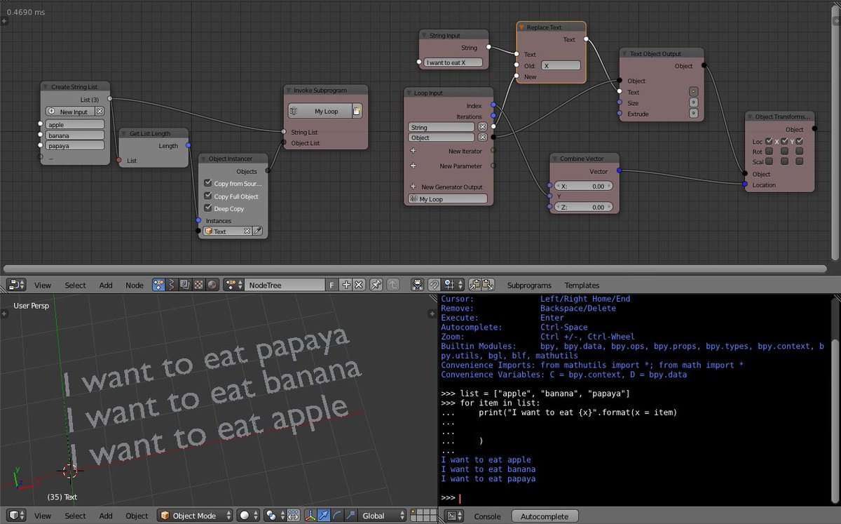 jimmygunawanapp's tweet photo. @svnserendipity #python #String #StringFormatting #List #coding #noding #animationnodes #b3d Have fun! https://t.co/XsXOywAqwR