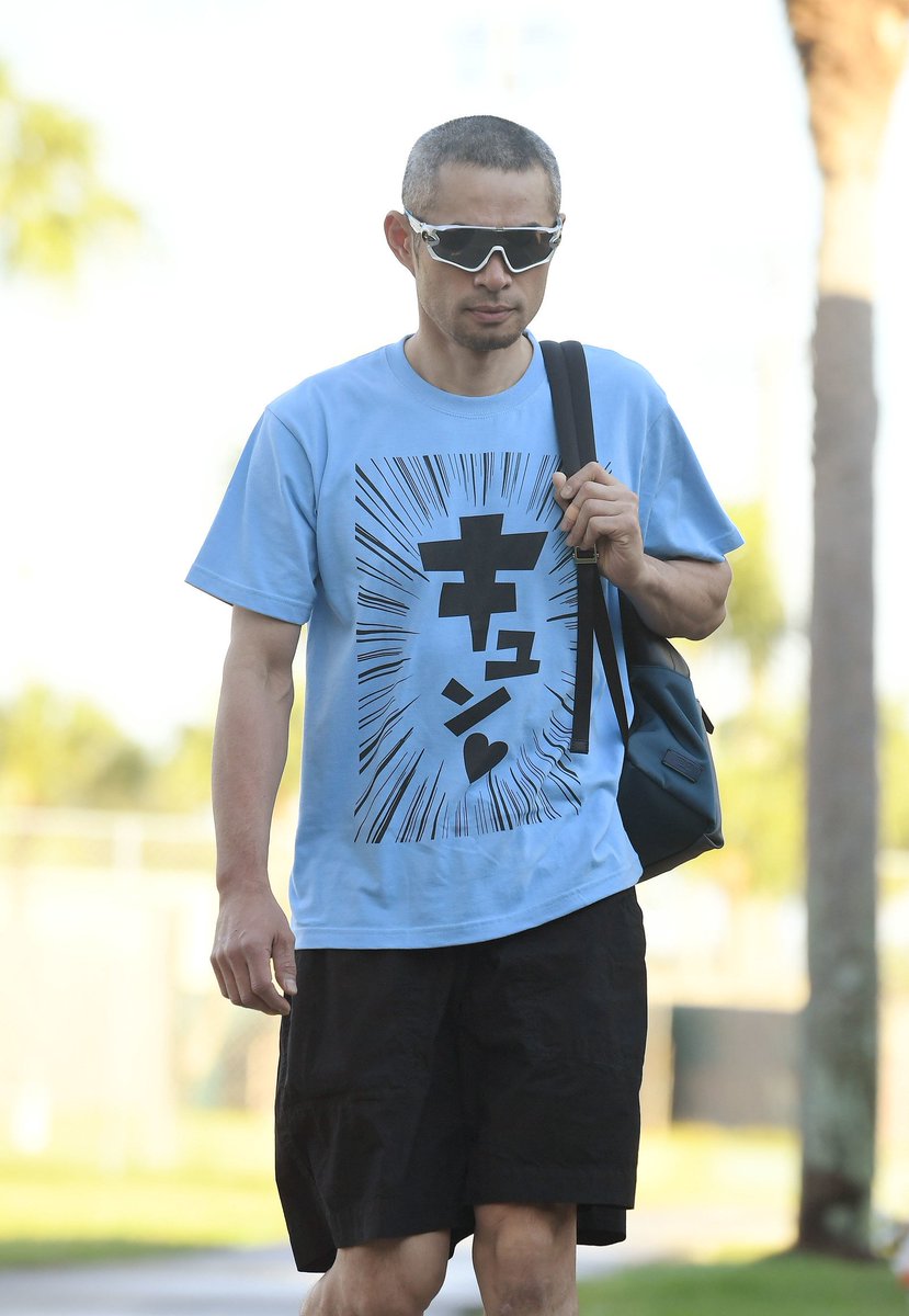 New!】#イチロー 選手だからこそクールに着こなせる。超おもしろT