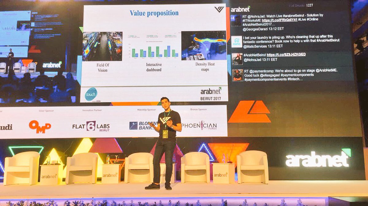 speedacceleratr's tweet image. Samy, co-founder of #visioninmotion, keeps #speedlebanon #BatchII on stage &amp;amp; pitches his #startup #speedalumni #ArabNetBeirut #startupbattle