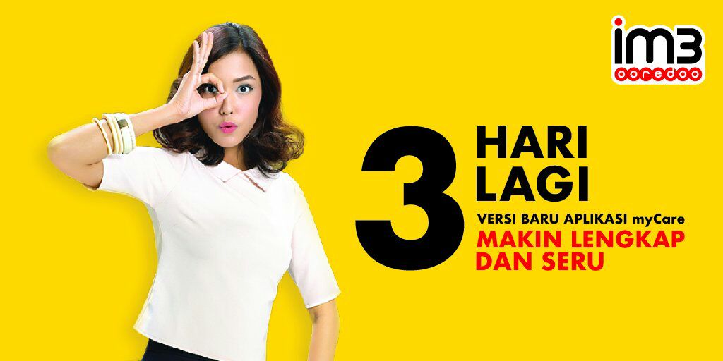IM3Jabar's tweet photo. #BarayaIM3Ooredoo siap-siap
3 HARI LAGI! Sambut yang paling baru dari @IM3Ooredoo, makin lengkap &amp; seru https://t.co/YYKJtAYPB4