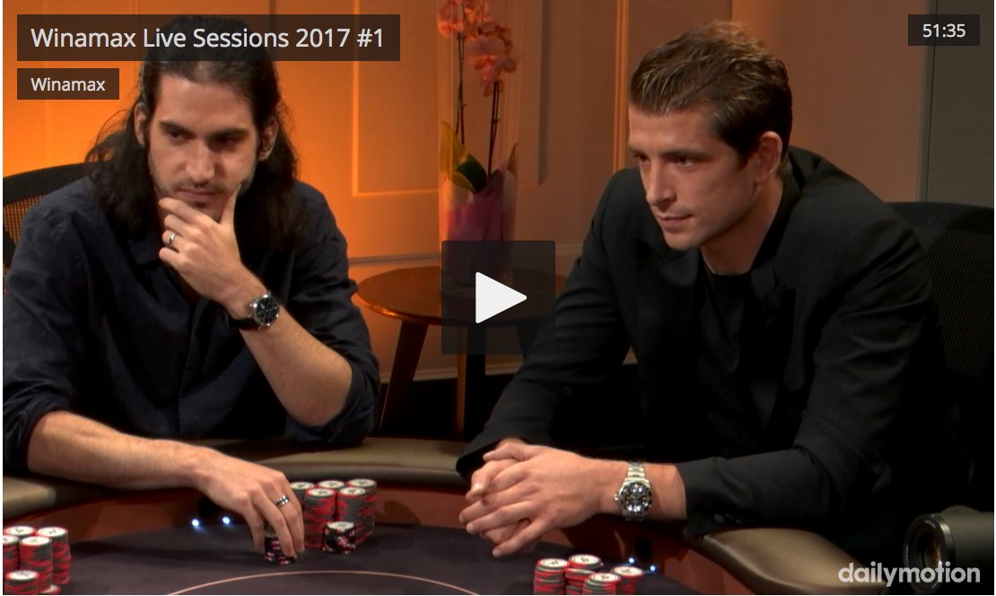 poker52's tweet photo. Retrouvez les deux premiers épisodes des @Winamax
Live Session ! 
https://t.co/0cazbeU0kX https://t.co/6IZISFx2YM
