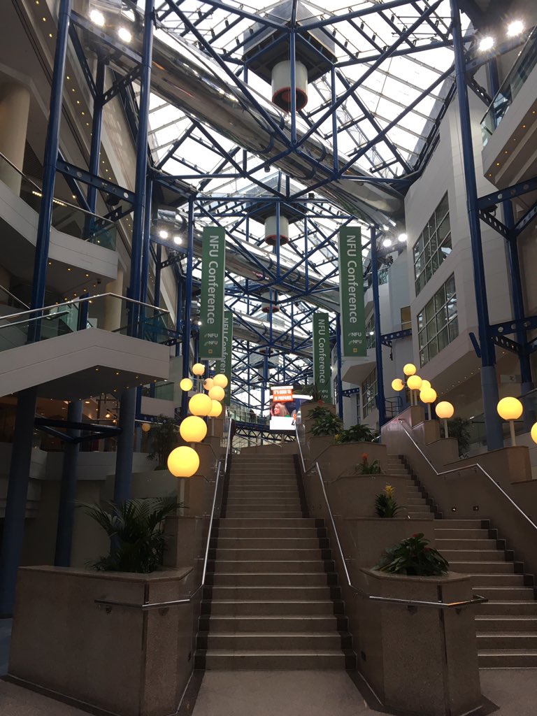 ClitheroeNFU's tweet image. Day one of NFU conference #nfu17