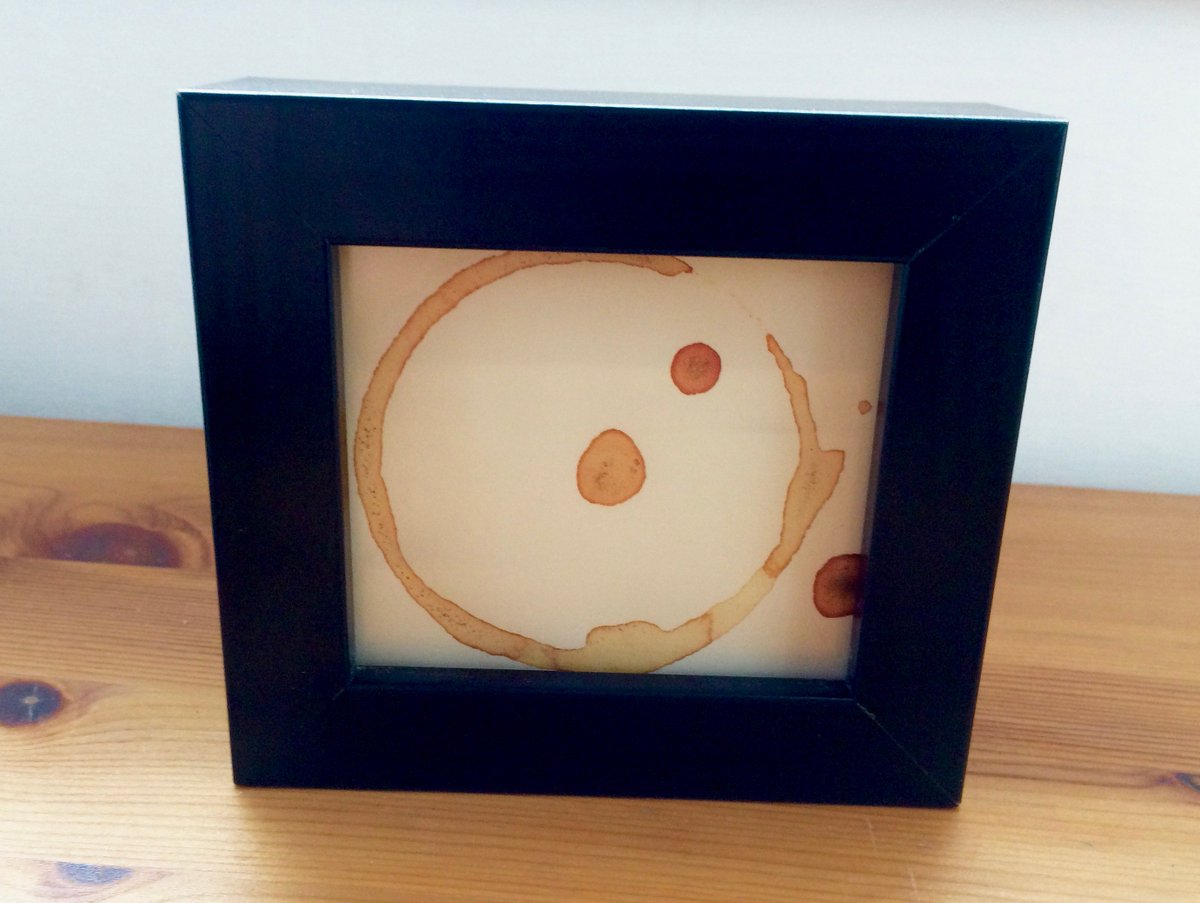 hjdthomas's tweet photo. Science meets "art". Looking forward to the reception on Thursday. #RooibosNo2 @TeamShrub @TeaBagIndexUK @GeosciencesEd @ArtyScientists https://t.co/O3JihuvBqN