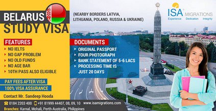 isamigrations's tweet photo. Study in Belarus, 100% Visa Success, No IELTS, Quick visa process. https://t.co/lTnAiRt22u #StudyinBelarus #StudyAbroad #educationagent https://t.co/muuGtYekEy