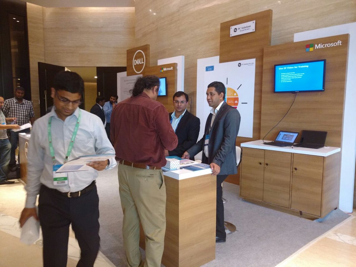 pspl1988's tweet photo. Attendees at #FutureDecoded exploring solutions for #digitalTransformation at #PCSolutions’ business desk. https://t.co/yzWXJS2KBO
