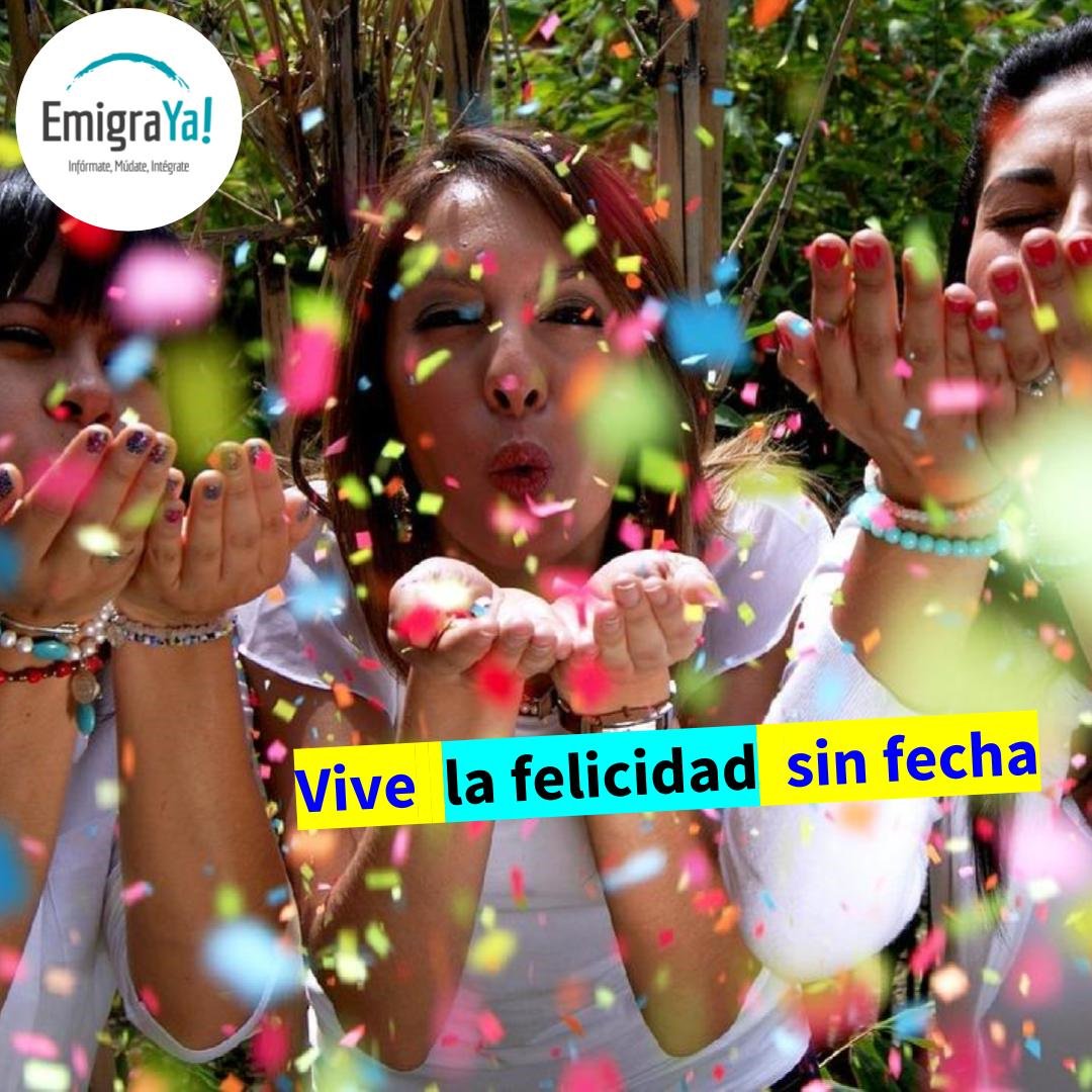 Emigra_ya's tweet photo. Sea o no sea hoy el #diainternacionaldelafelicidad haz de tu vida de emigrante ¡algo especial! #behappy #nuevavida #reinventate #EmigraYa https://t.co/ejRhtD3m0h