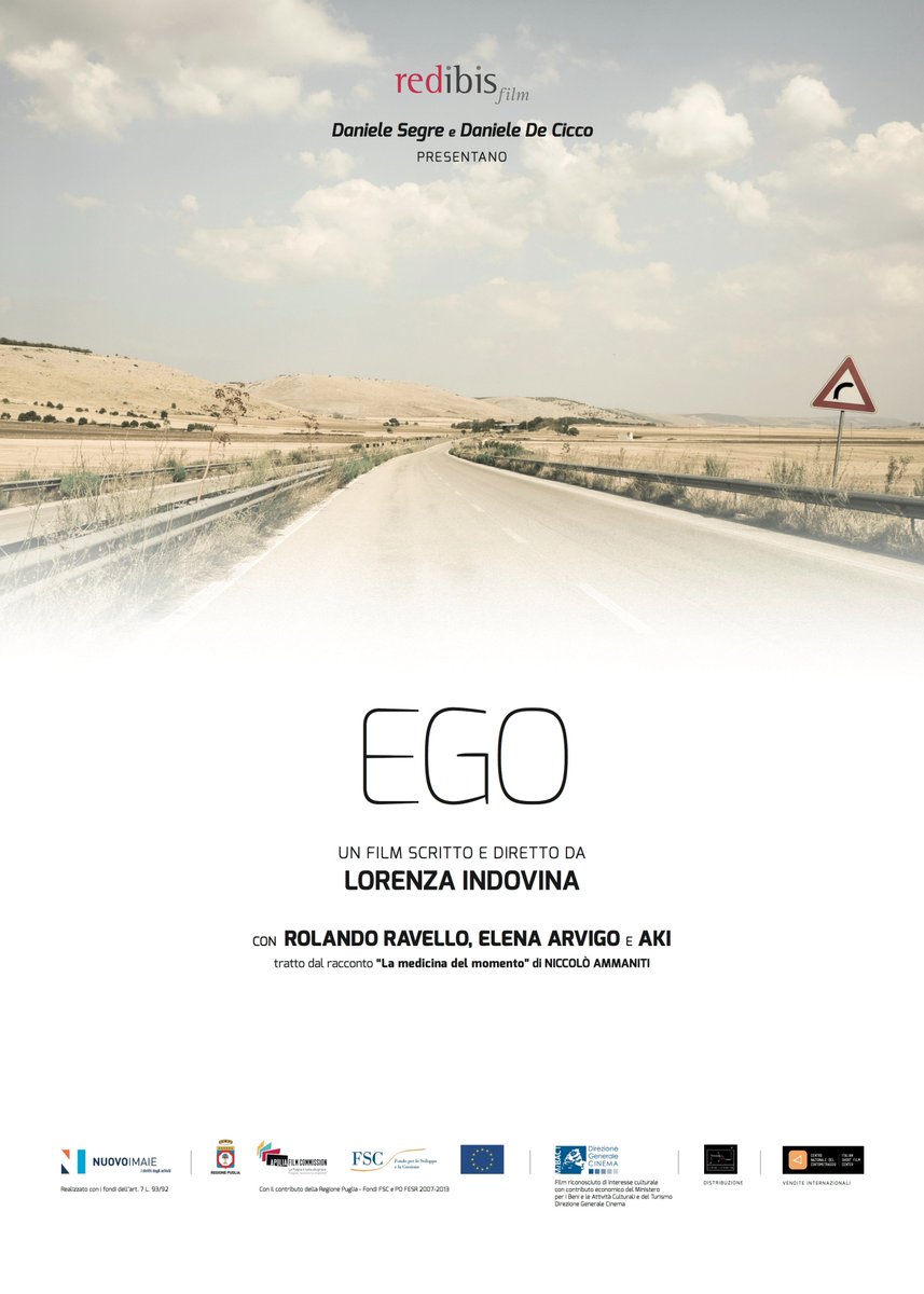 RedibisFilm's tweet photo. #EGO di @lorenzaindovina prodotto da @RedibisFilm in cinquina ai David di Donatello @premi_david. https://t.co/PA6KaEfvxz