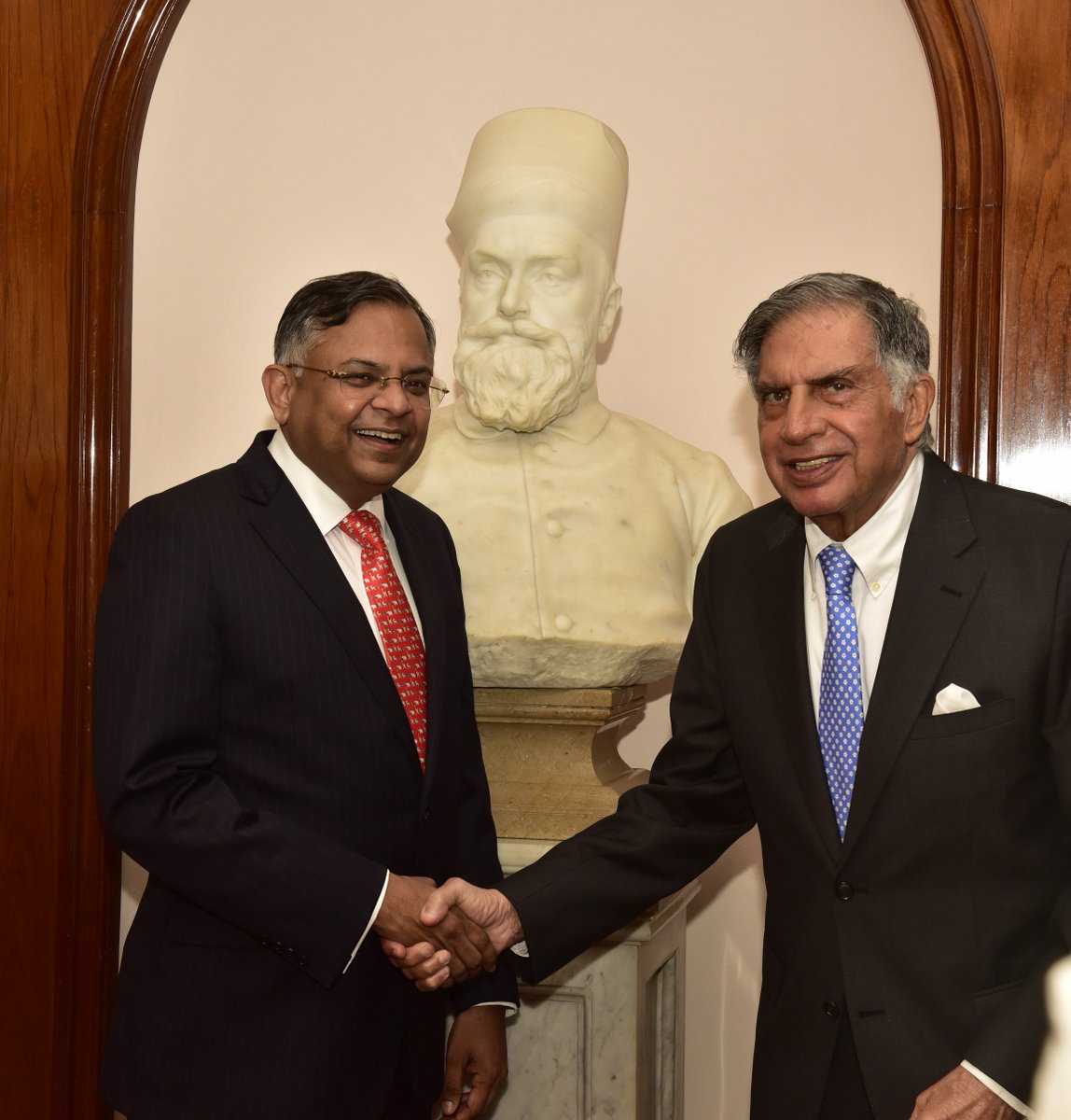 TataCompanies's tweet photo. N. Chandrasekaran takes office https://t.co/nTU5NsYRZz https://t.co/UZxT3poUaB