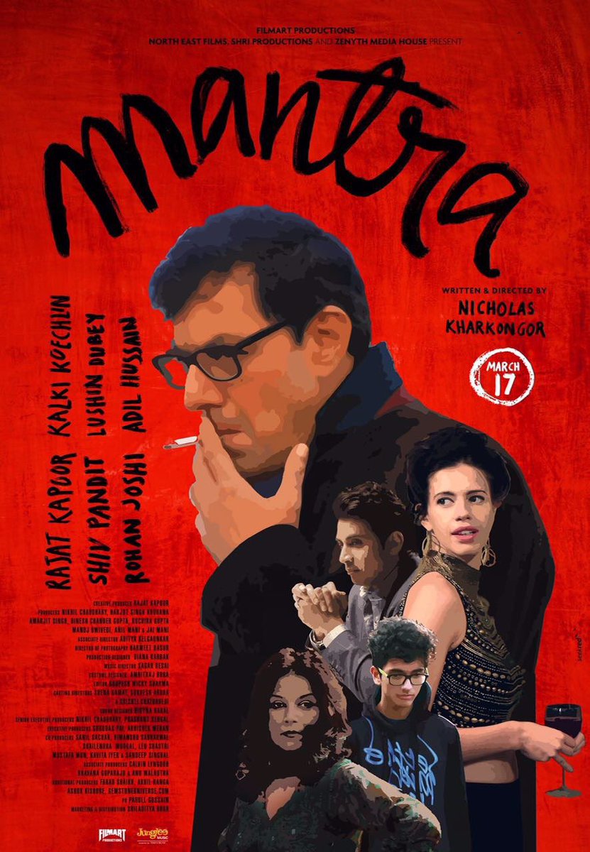 boxofficeindia's tweet photo. Check out the 1st look of #Mantra *ing @mrrajatkapoor @kalkikanmani #ShivPandit #LushinDubey #RohanJoshi, #AdiHussain
Releases on 17th March https://t.co/0HuyVqsNBz