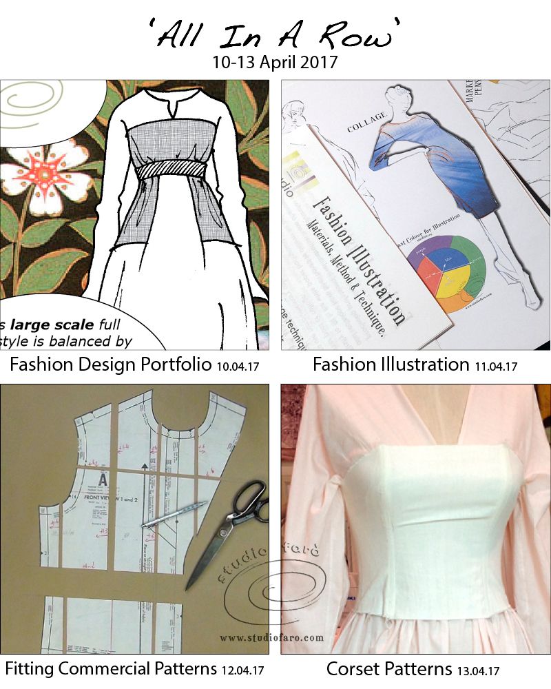 studiofaro's tweet photo. 4 Full Days of Fashion Classes in APRIL 10-13 https://t.co/PmEnsKROuK #FashionDesign #Illustration #CorsetPatterns #FittingPatterns #Sydney https://t.co/VLUBW7xCTk