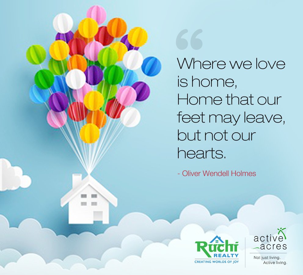Ruchi_Realty's tweet photo. #HomeQuote #RuchiRealty #ActiveAcres #ResidentialComplex #LavishGatedComplex #ModernHome https://t.co/naLGcbKq9o