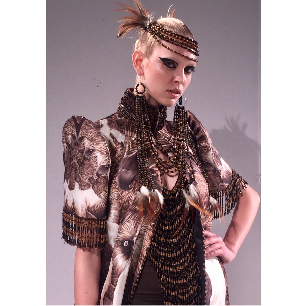 LDNMakeUpSchool's tweet photo. Great look at the John Herrera show. Assisting @pjmerchant_mua
Sponsored by @KryolanOfficial #LFW #londonmakeupschool #findyourinspiration https://t.co/Ps46DA9Czn