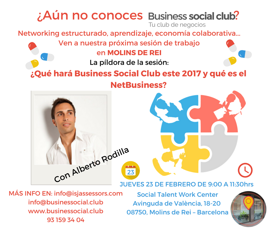 BusinessSocialC's tweet photo. Este jueves en Molins de Rei va ser increíble, ¡no te lo pierdas!

#NetBusiness #Emprendermola #BSC #MolinsDeRei #Business https://t.co/08LmcWllQv