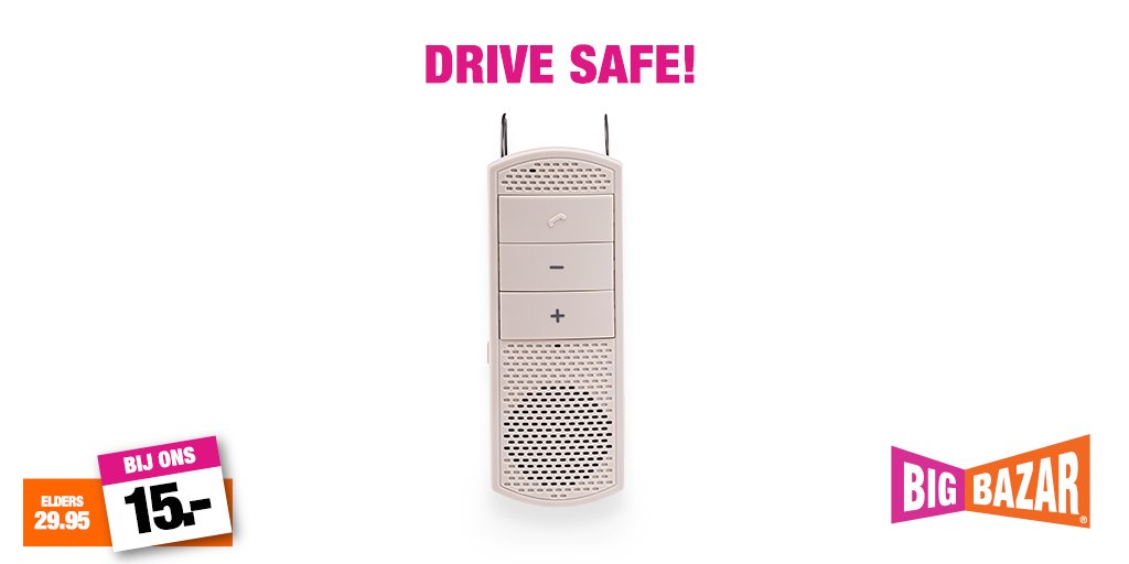 Tag iemand die handsfree moet gaan bellen!