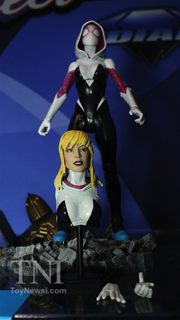 未開封品 マーベルセレクト スパイダー グウェン フィギュア スパイダーマン スパイダーバース