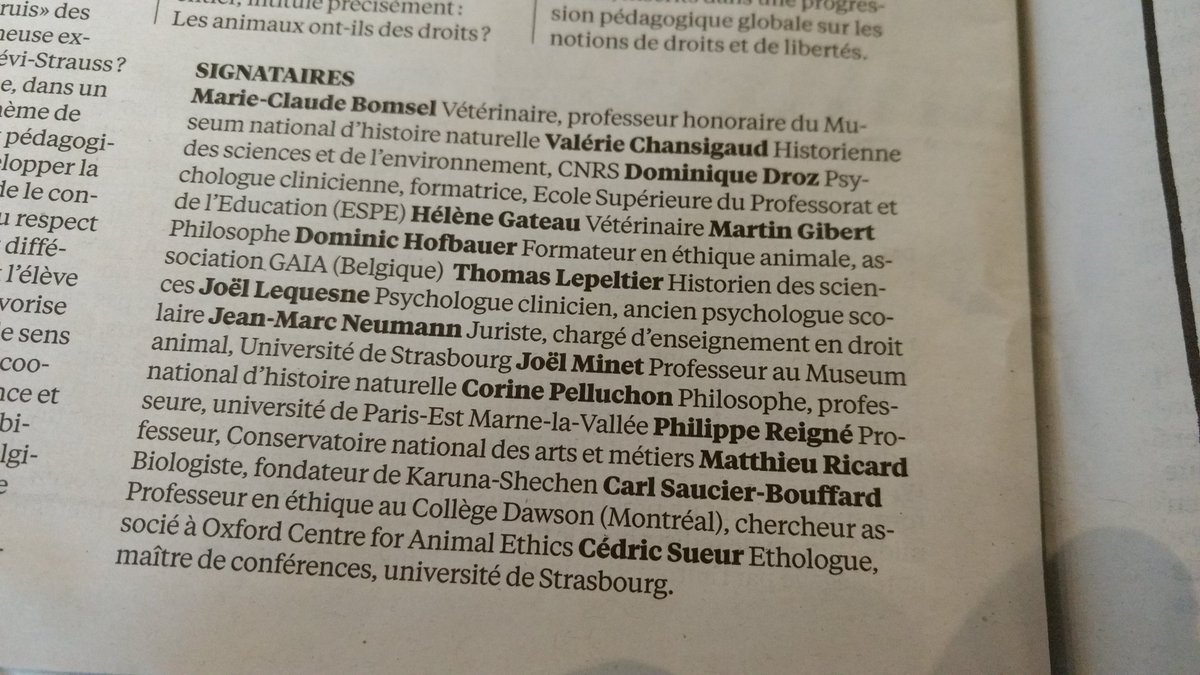 f_lasserre's tweet image. Enseigner à l'école l'empathie pour les animaux ?