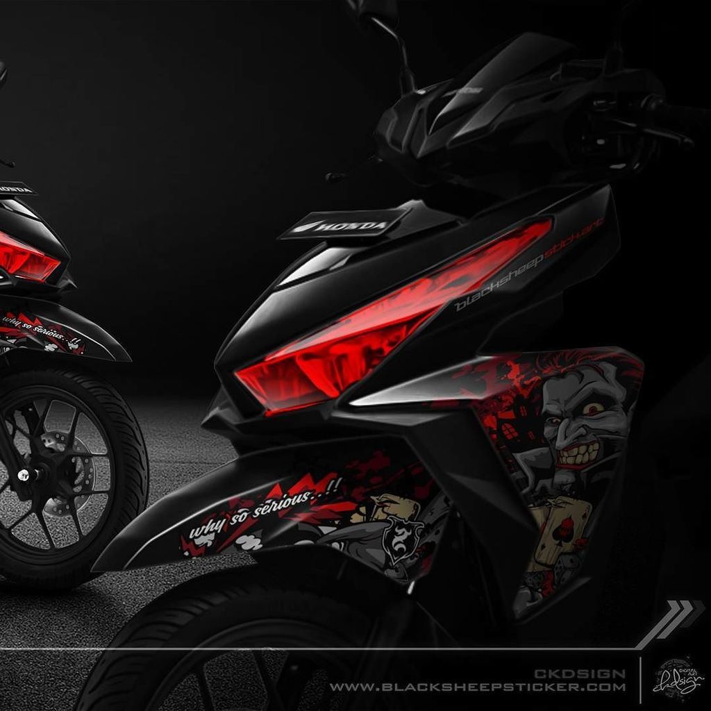 Blacksheep Stickart On Twitter Vario 150 Joker Dark Red Cutting