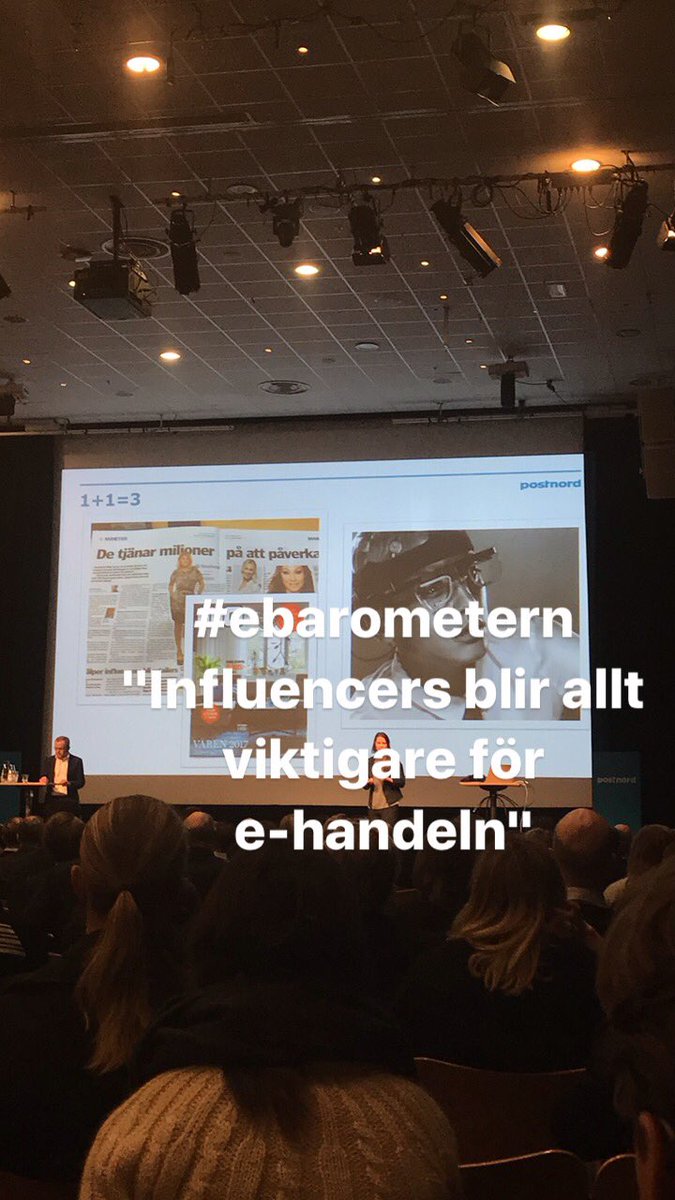 LINDKaroline's tweet photo. Influencers blir allt viktigare inom e-handel #ebarometern #årsrapport #bonniertidskrifter #tailsweep https://t.co/80evgCAkUy
