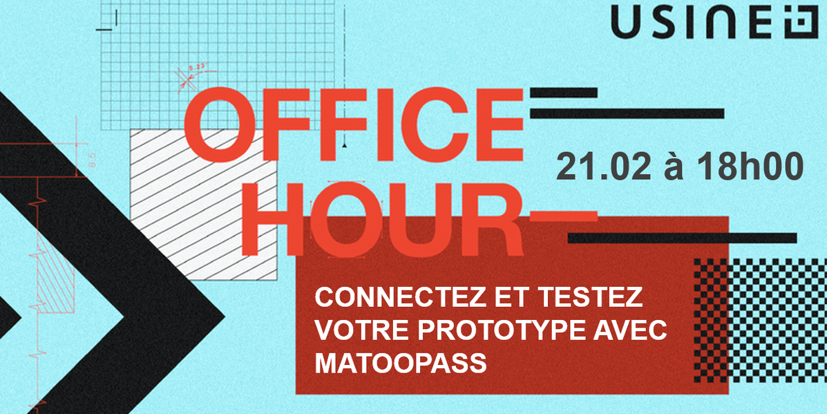 MatoomaM2M's tweet photo. RDV à 18h00 à l'@usineIO pour découvrir comment connectez et testez votre prototype avec #MatooPass > https://t.co/pyfYShDY9y #IoT #startup https://t.co/8mJ5Wjtm8m
