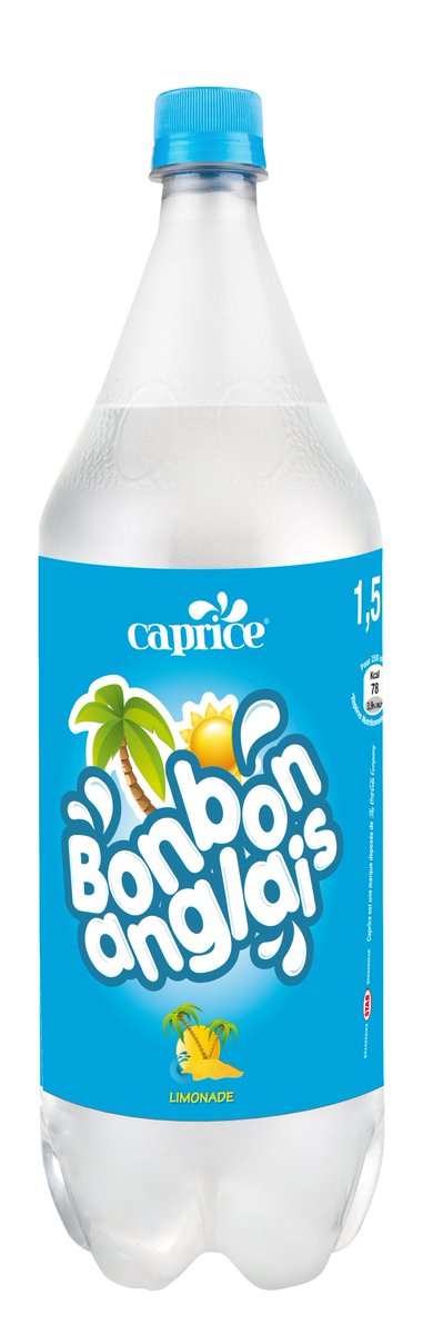 CAPRICE Limonade Bonbon Anglais en verre 30cl - Kibo