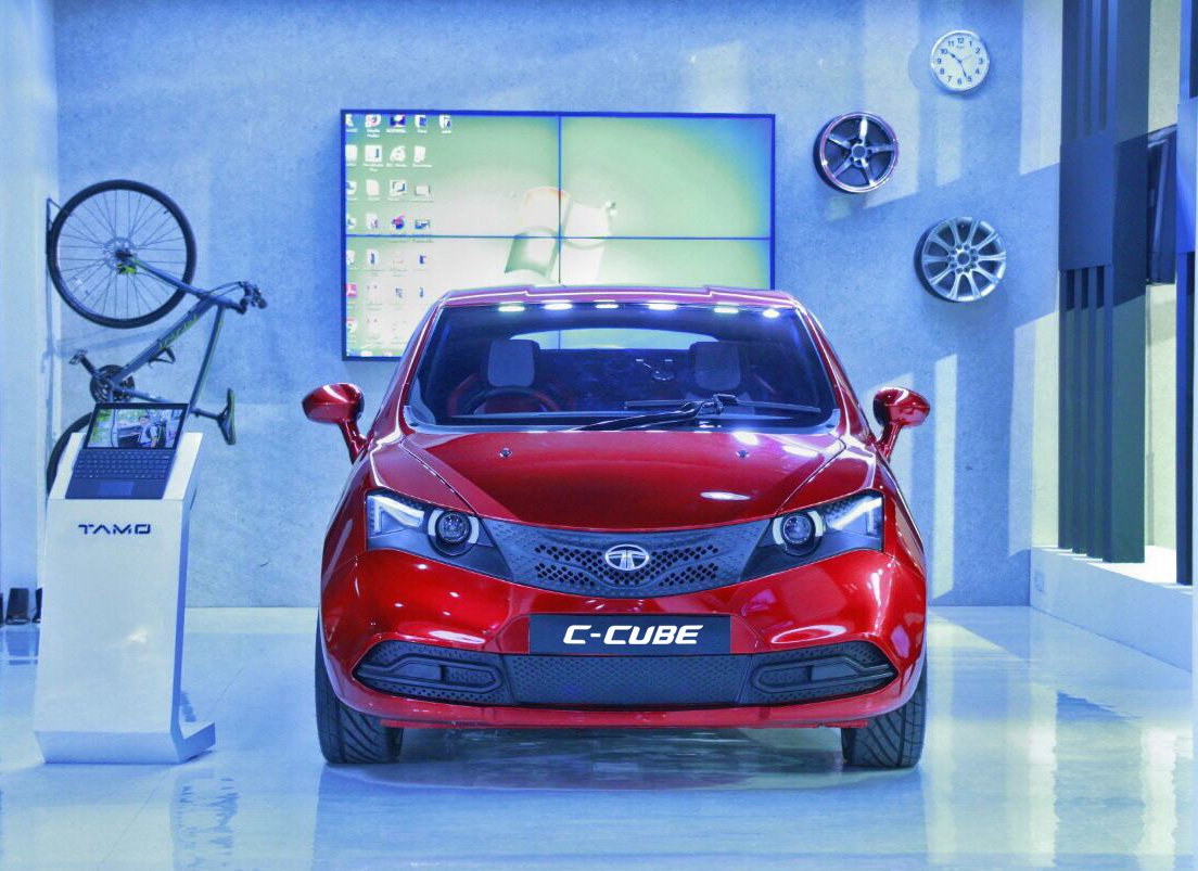 TataMotors's tweet photo. We’re showcasing our advanced structural technology concept through the C-Cube at #FutureDecoded 2017. #ConnectedCars https://t.co/HDTi7MxB7b