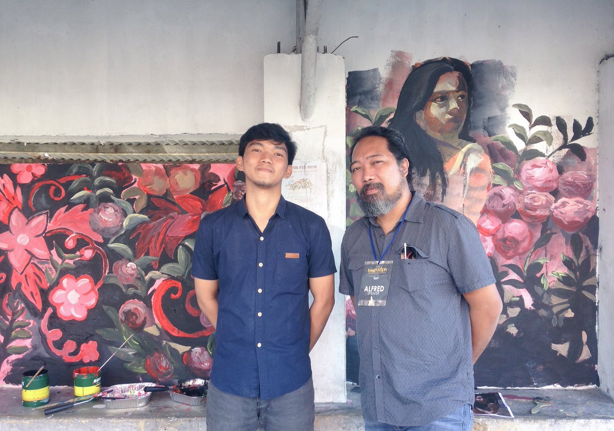 twtuser0013's tweet photo. Thank you Sir Alfred for letting us unleash our inner artistic selves. #ACP2 #ahrt hahaha https://t.co/NjhjBGSN8q