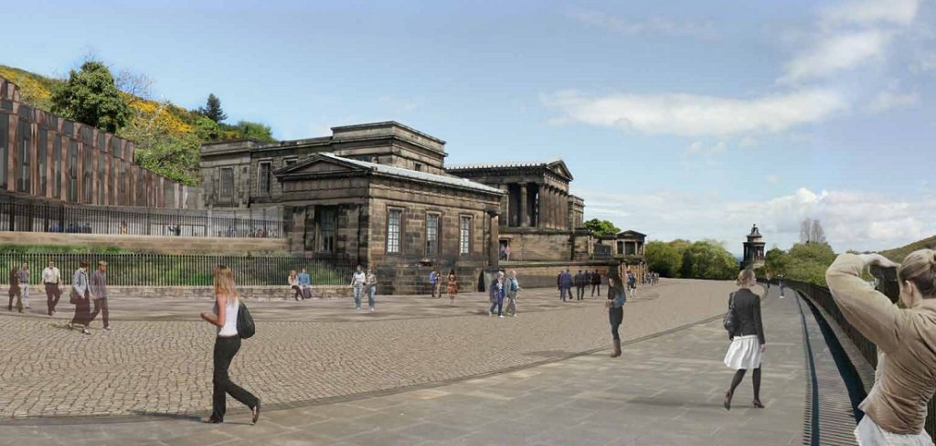 EdinburghSSC's tweet photo. Plans submitted with revised design for Royal High hotel: https://t.co/qhD3odB9aG https://t.co/3FECvIFp9k